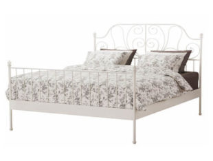 Elegantní kovová postel 140x200 BEHEMOTH