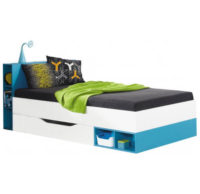 Studentská postel 200x90 s uložným prostorem