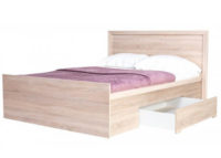 Dřevěná francouzská postel Finezja