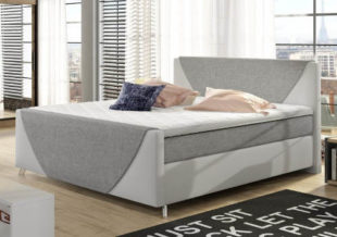 Luxusní celočalouněná americká postel Velvet