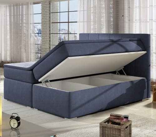 Vysoká postel s úložným prostorem