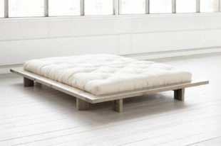 Trendy japonská postel Karup Japan Raw 160 x 200 cm