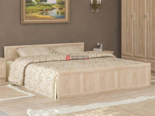 Manželská postel 160x200 cm v moderním designu dub sonoma