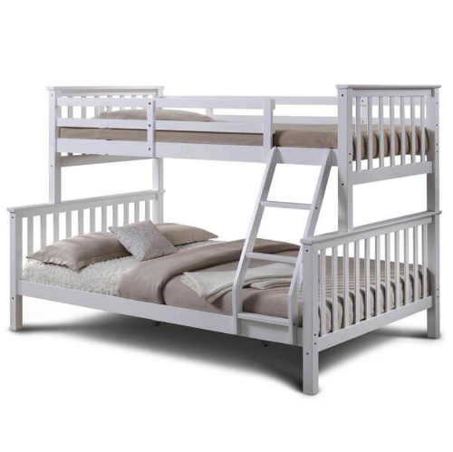Patrová rozložitelná postel na 3 lůžka v moderním designu