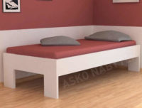 Jednolůžková postel v moderním provedení o rozměru 90x200 cm
