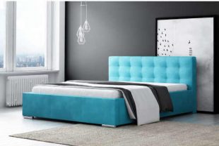 Čalouněná postel o rozměru 180x200 cm v elegantním stylu