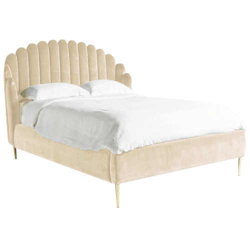 Čalouněná postel v luxusním designu v různých rozměrech
