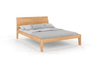 Dvoulůžková postel 160x200 cm z masivního bukového dřeva