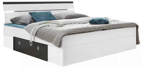 moderní dvoulůžková postel 180x200 cm