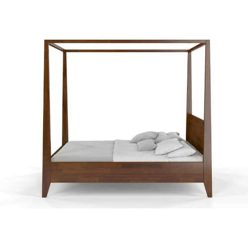 postel z masivního borovicového dřeva