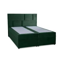 Čalouněná dvoulůžková postel 180x200 cm v luxusním designu