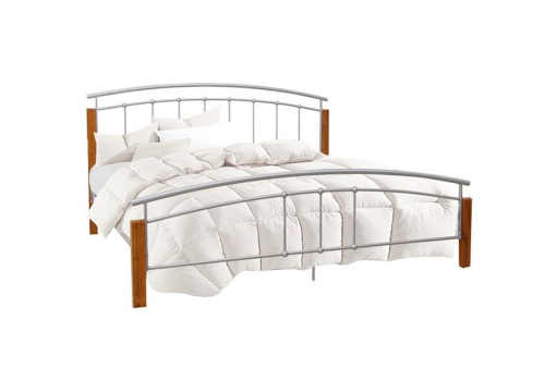 postel pro dva z kovu