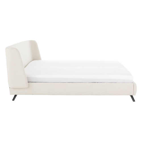 bílá dvoulůžková postel 180x200