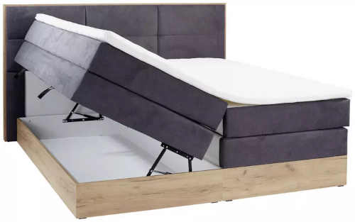luxusní postel boxspring s úložným prostorem