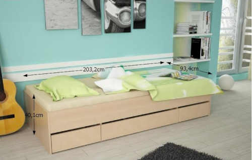 postel ze dřeva - rozměry