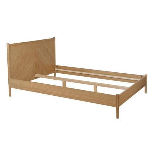 dřevěná postel 180x200 s kresbou dřeva