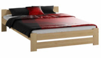 Levná manželská postel Euro 180 x 200 cm borovice